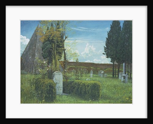 The Grave of Keats, 1873 by Walter Crane