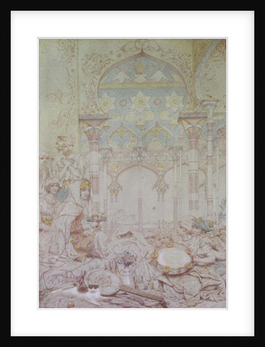 Fantasy in a Egyptian Harem, 1865 by Richard Dadd
