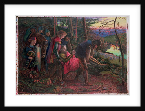 The Knight of the Sun, 1860 by Arthur Hughes