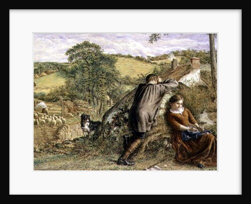 The Shepherd's Suit Rejected, 1867 by William Vandyke Patten
