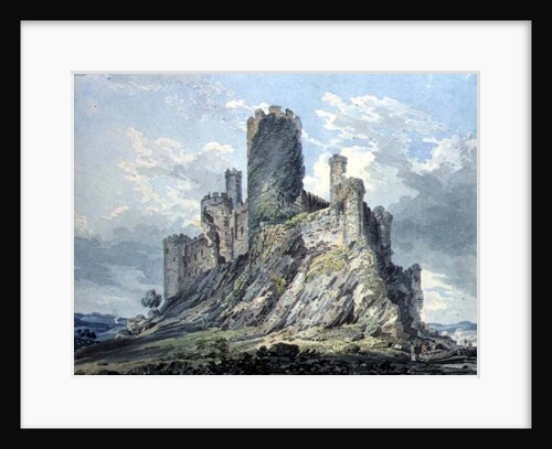 Conway Castle, 18th century by Thomas Girtin