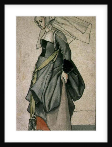 A Young English Woman, 16th century by Hans Holbein the Younger