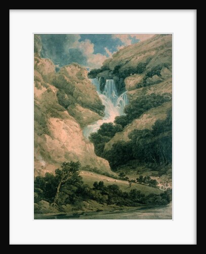 The Gorge of Watendlath with the Falls of Lodore by Thomas Girtin