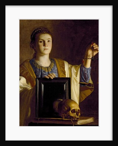 Truth presenting a Mirror to the Vanities of the World, c.1625 by Dutch School
