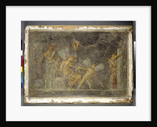 Wall painting, Pompeii, Roman, 1st century by Roman Roman