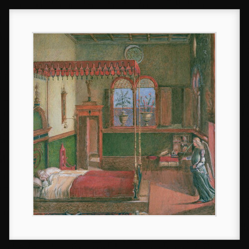 The Dream of St. Ursula, 19th century by John Ruskin