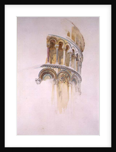 Apse of the Duomo, Pisa, 19th century by John Ruskin