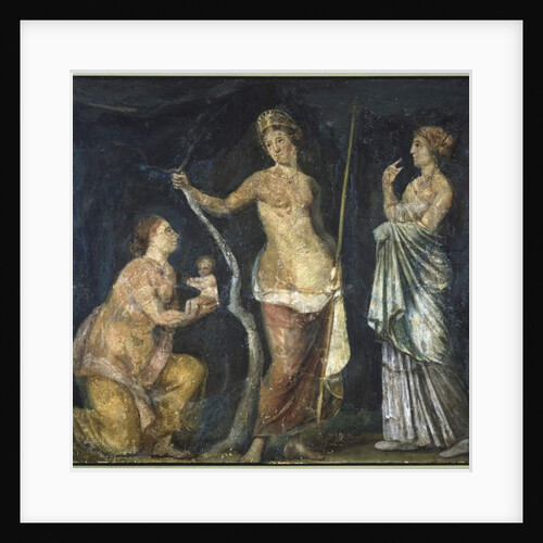 The Birth of Adonis, fragment from the Golden House of Nero, Rome, c.64-68 by Roman Roman