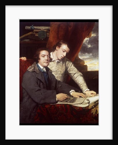 James Paine, Architect and his Son, James, 1764 by Joshua Reynolds