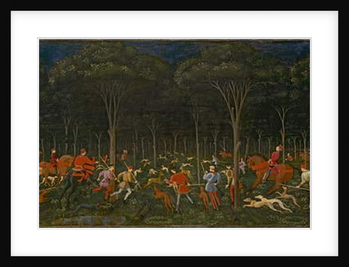 The Hunt in the Forest, c.1465-70 by Paolo Uccello
