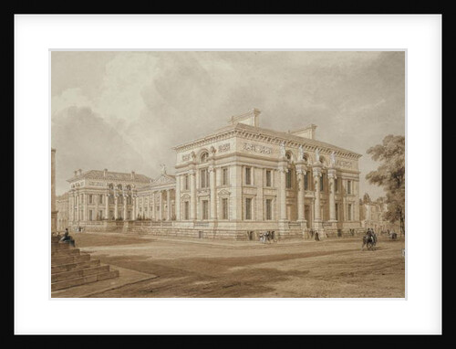 South East View of the Taylor Building and University Galleries by Frederick Mackenzie