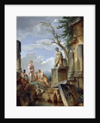 Ruins with a Sibyl and other Figures, c.1720 by Giovanni Paolo Pannini or Panini