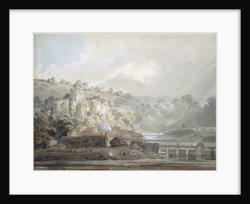 View of Chepstow, Monmouthshire, c.1791-92 by Thomas Girtin