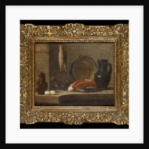 Still Life of Kitchen Utensils, c.1733-34 by Jean-Baptiste Simeon Chardin