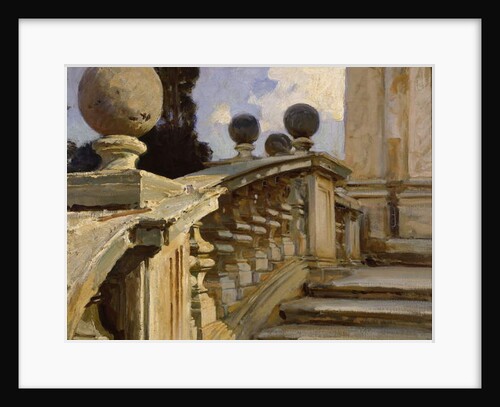 A Balustrade by John Singer Sargent