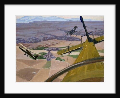 Over the Hills of Kurdistan: Flying above Kirkuk, 1919 by Sydney Carline