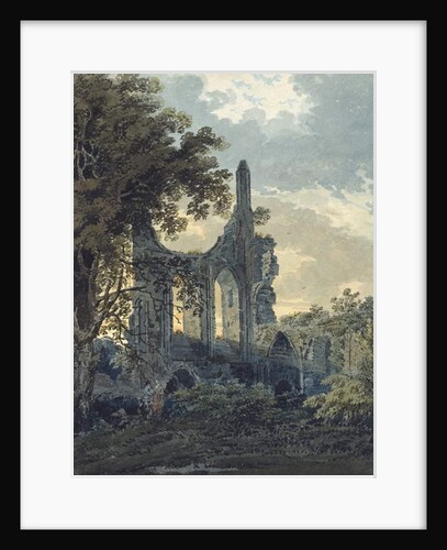 Byland Abbey, Yorkshire, c.1793 by Thomas Girtin