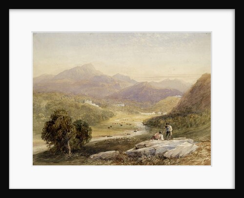 The Vale of Ffestiniog, Merionethshire by David Cox