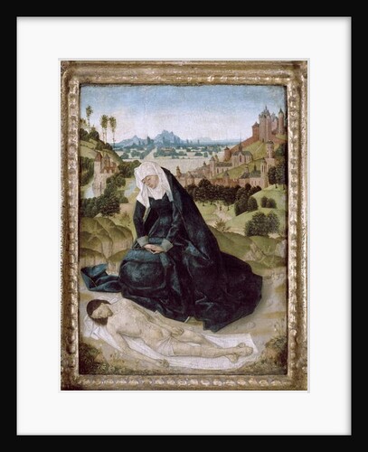 Pietà by Simon (follower of) Marmion