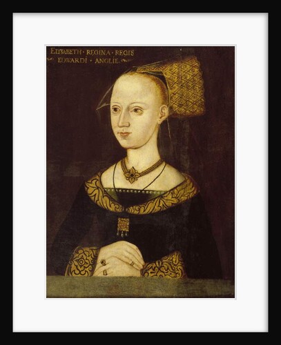 Elizabeth Woodville, Queen of Edward IV, c.1500 by British School