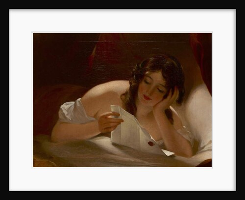 The Love Letter, 1834 by Thomas Sully