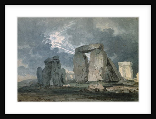 Stonehenge during a Thunderstorm, c.1794 by Thomas Girtin
