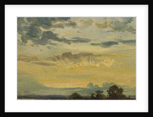 Summer Sunset by John Constable