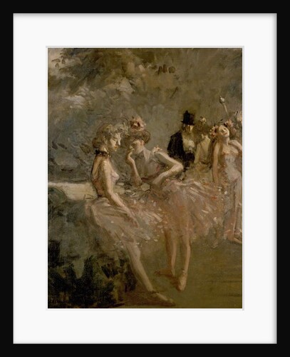 Scene in the Wings of a Theatre, c. 1870 - 1900 by Jean Louis Forain