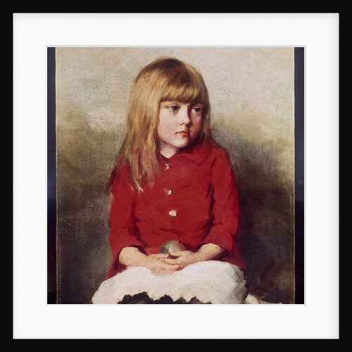 Portrait of a young Girl by John Everett Millais