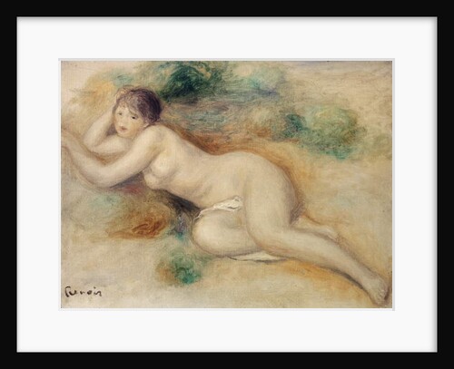 Nude Figure of a Girl, 1880-89 by Pierre Auguste Renoir
