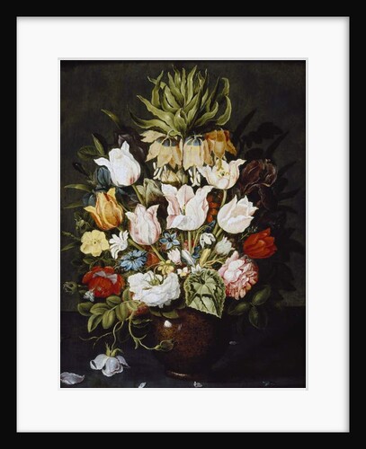 A Vase of Flowers, c. 1616 by Osias the Elder (style of) Beert