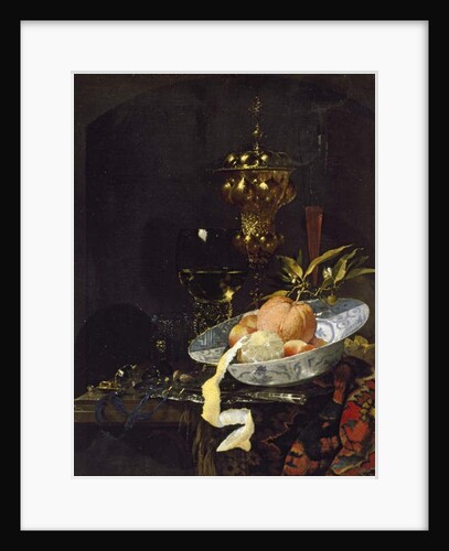 Still Life with an oriental Rug, early 1660s by Willem Kalf