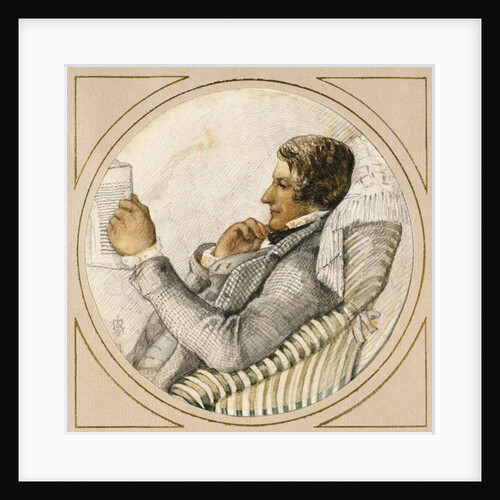 Portrait of Ford Madox Brown by John Everett Millais