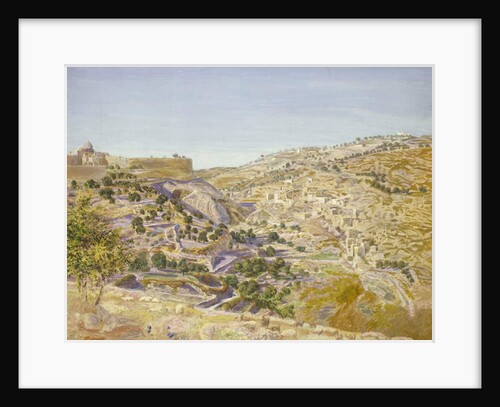 View of Jerusalem, 1854 by Thomas Seddon