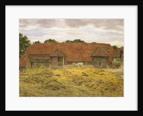 Red Barn at Whitchurch, 1868 by George Price Boyce