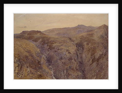 Welsh Landscape, 1858 by Alfred William Hunt
