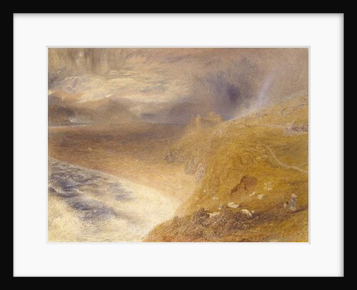 Harlech Castle, 1857 by Alfred William Hunt