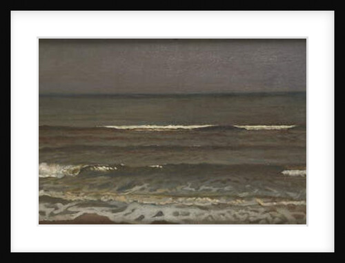 The Sea, Bocca d'Arno, during or post 1868 by William Blake Richmond