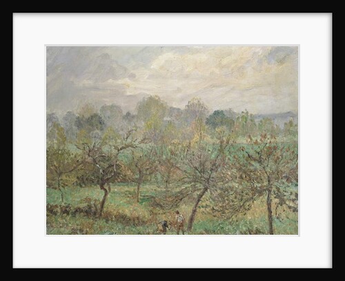 Autumn, Morning Mist, Éragny-sur-Epte, 1902 by Camille Pissarro