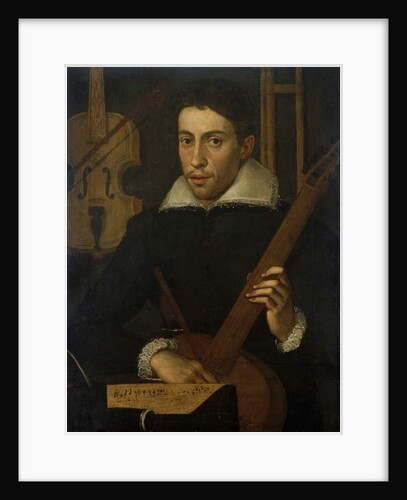 Portrait of a Musician, c. 1570-1590 by Italian School