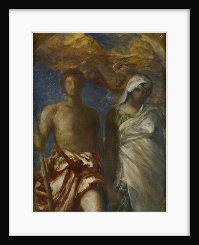 Time and Death, c. 1868 by George Frederic Watts
