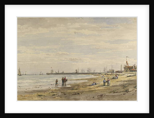 Ramsgate Pier, August 1838 by Caroline Davidson