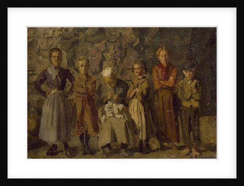 Cave Dwellers, Dieppe, 1907 by Harold Gilman