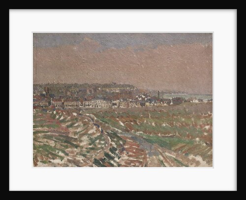 Dieppe from the West, 1910 - 1911 by Harold Gilman