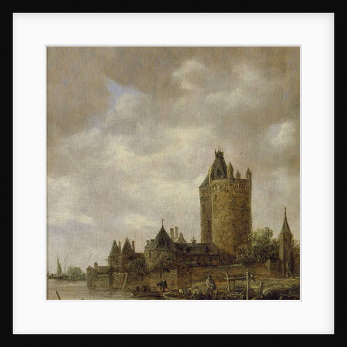 A Castle by a River, 1647 by Jan Josephsz van Goyen
