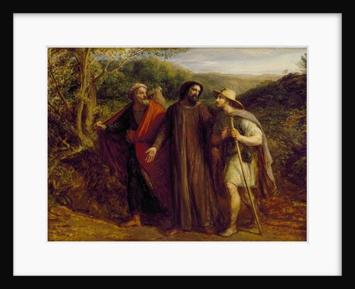 Christ's Appearance to the Two Disciples journeying to Emmaus, 1835 by John Linnell