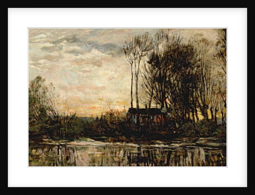 Evening at Bas Meudon, 1874 by Charles Francois Daubigny
