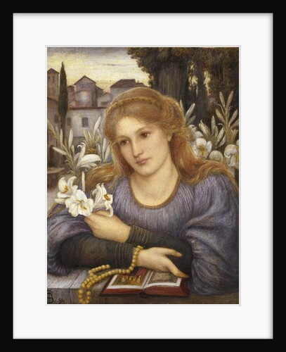 Cloister Lilies, 1891 by Marie Spartali Stillman