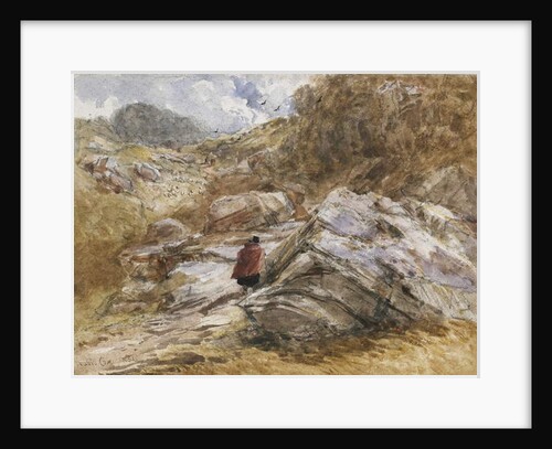 Mountain Pass at Bettws-y-Coed, 1851 by David Cox