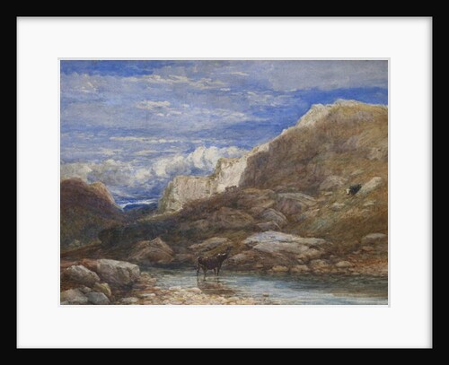 The Challenge, 1853 by David Cox